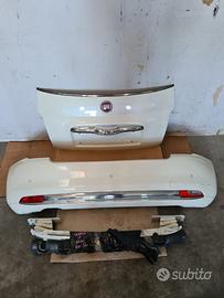 Portellone e paraurti posteriore fiat 500 cabrio
