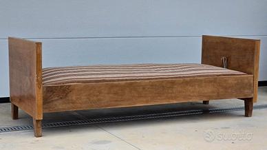 Letto anni 30-40 in stile Paolo Buffa o Gio Ponti