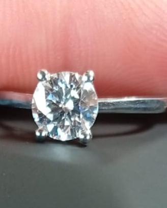 Anello solitario diamante 1 carato