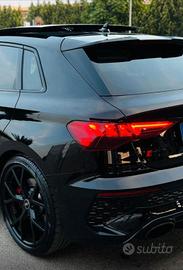 Audi RS3 TOTAL BLACK TETTO APRIBILE PERMUTE 333612