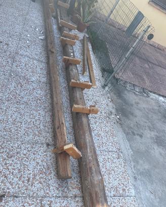 Travi di legno