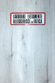 TABELLA, TARGA, CARTELLO VECCHIO