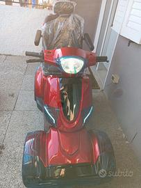 Scooter Elettrico 4 Ruote con Batteria al Litio -