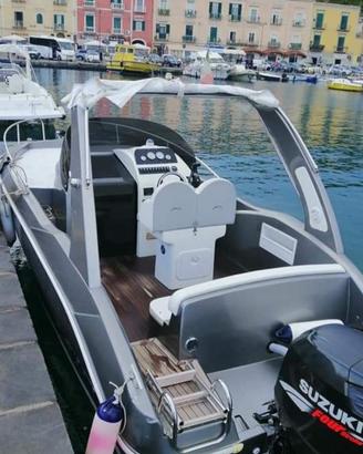 Barca a motore