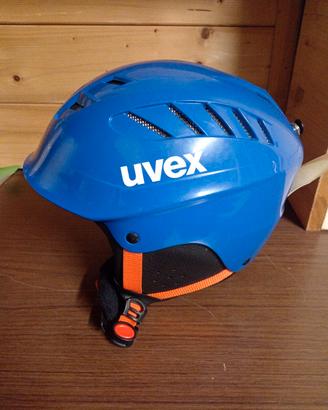 casco sci uvex bambini 