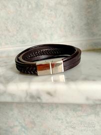 bracciale in pelle 
