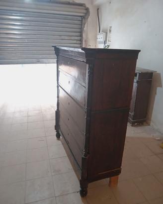 Antico cantarano siciliano in legno, fine 800/900