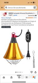 Lampada riscaldante