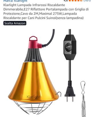 Lampada riscaldante