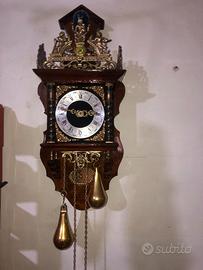 ANTICO OROLOGIO A PENDOLO OLANDESE