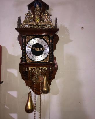 ANTICO OROLOGIO A PENDOLO OLANDESE