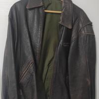 giubbino in pelle anni 90
