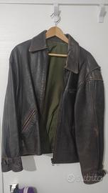 giubbino in pelle anni 90