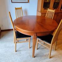 Tavolo tondo in legno