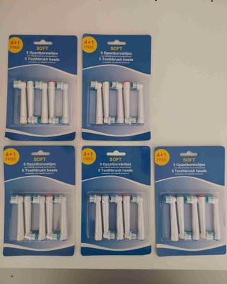 Testine Spazzolino Elettrico Compatibili Oral B
