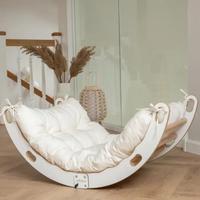 Altalena in legno a Dondolo