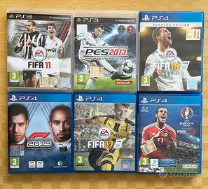 Giochi vari playstation 3 e playstation 4