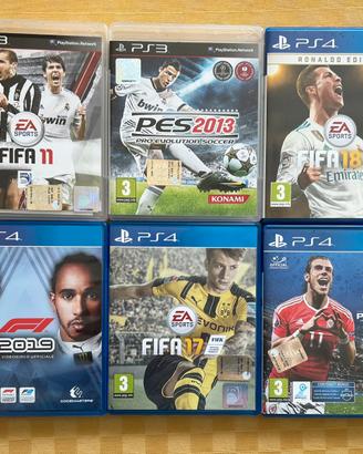 Giochi vari playstation 3 e playstation 4