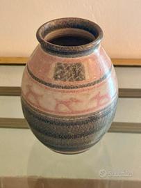 Vaso vintage ceramica. Silvano Vannuzzzi