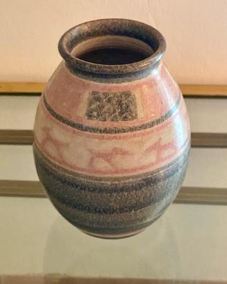 Vaso vintage ceramica. Silvano Vannuzzzi