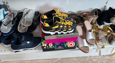 Stock usato scarpe donna