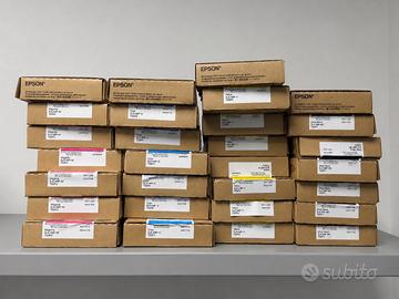 Lotto 16 cartucce Epson SJIC48P ColorWorks C8000e