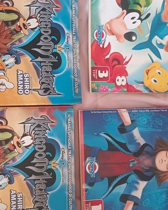 Lotto 4 volumi Kingdom Hearts Manga 1-2-3-4 