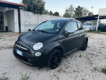 Fiat 500 0.9 TwinAir Turbo Matt Black tetto