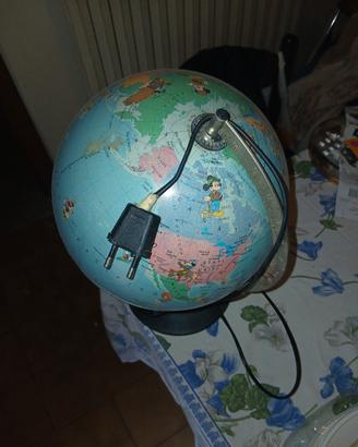 mappamondo topolino