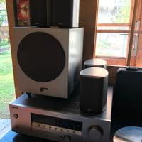 HOME THEATRE YAMAHA / SUBWOOFER ACE BASS / AUDIO P