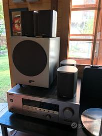 HOME THEATRE YAMAHA / SUBWOOFER ACE BASS / AUDIO P