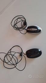 Coppia Mouse USB Logitech e Toshiba