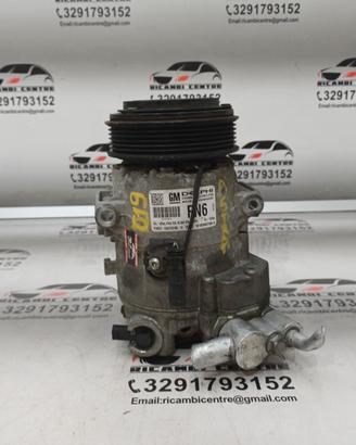 Compressore aria condizionata 1.7d fn6 opel astra