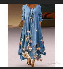 Vestito donna taglie forti lungo