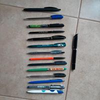 lotto di 15 penne a biro 