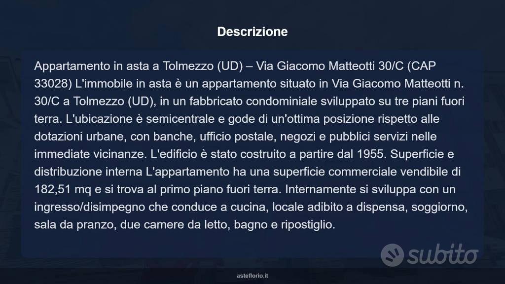 Appartamento – Tolmezzo, Caneva / Cjanive - Vista 4