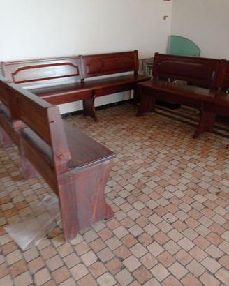 panche in legno