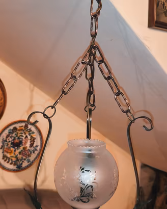 Lampadario a sospensione stile lanterna Maremmano 