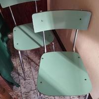 Sedie  vintage anni 60 in formica