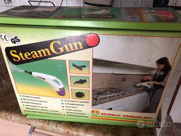 Steam Gun per pulizia moto-auto vapore+Girarrosto