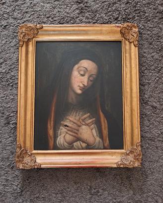 Quadro dipinto ad olio su ardesia 