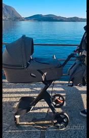 Trio Stokke Xplory Grigio Melange - Set Completo