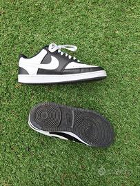 sneaker bianca e nera court vision nike