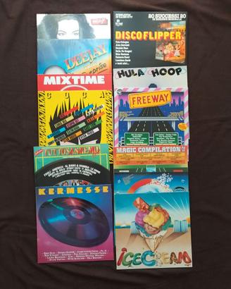 Gruppo 12 album vinile anni 80