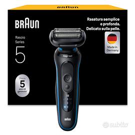 Braun Serie 5 Rasoio Elettrico Barba 51-B1000s Blu