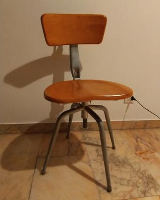 sgabello vintage anni 50