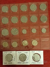 monete repubblica Italiana 