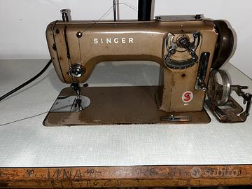 Macchina da cucire industriale elettrica singer