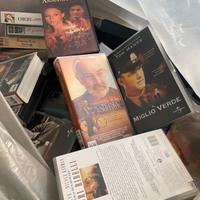 Vhs lotti di videocassette