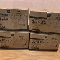 Tende luminose led luci di natale